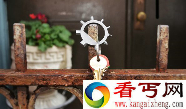 九个功能于一体 rgtool钥匙扣小工具
