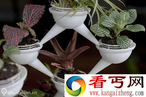 迷你种植系统 3D打印模块化盆栽