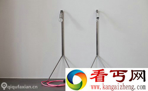 LeanOn 靠墙 立正 点灯 这是一盏落地灯设计