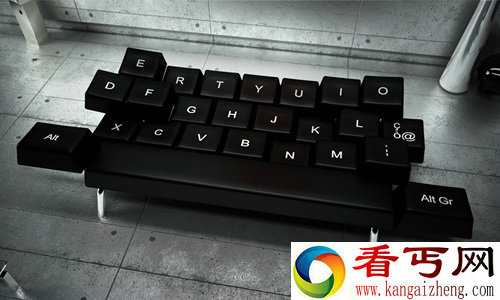 “键”指你的生活 QWERTY沙发