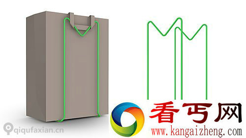 mbrace支架 让购物袋变身垃圾桶可以重复利用
