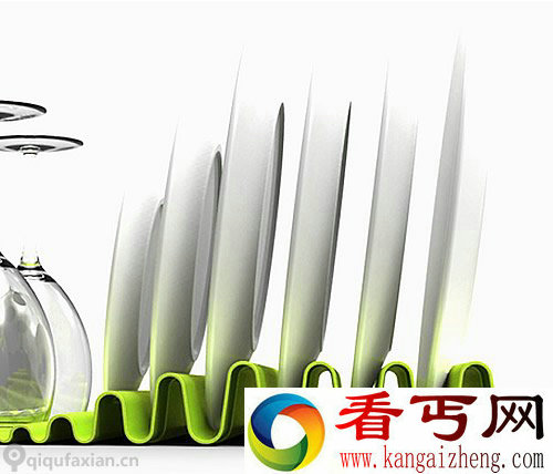 Wave 装饰主义的碟架 优雅却不失实用性