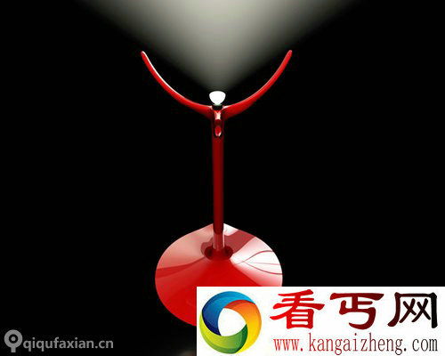 Mush Lamp 红蘑菇 一盏蘑菇造型的灯具设计