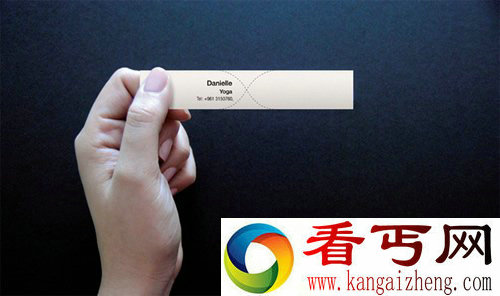 瑜伽教练专用名片