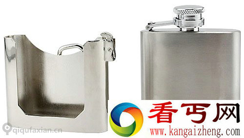 皮带扣酒壶 随时随地享用美酒