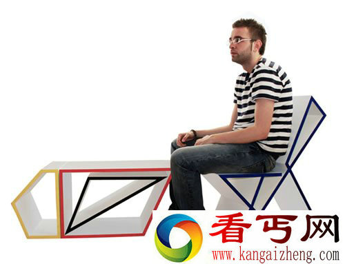 形状与功能的模块化家具 可有多个用途