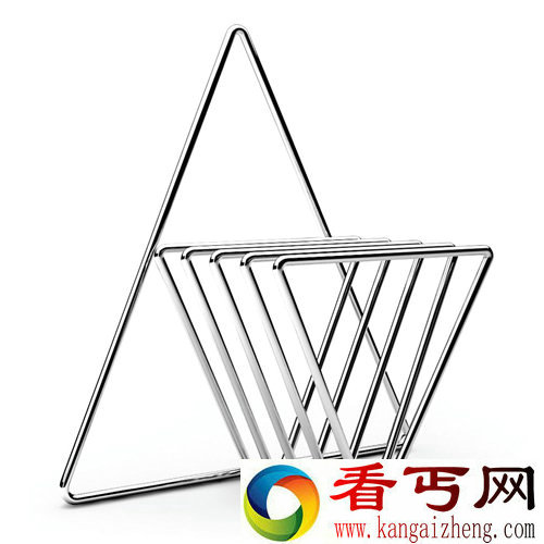Sprger三角形椅子 一根金属管弯曲而成
