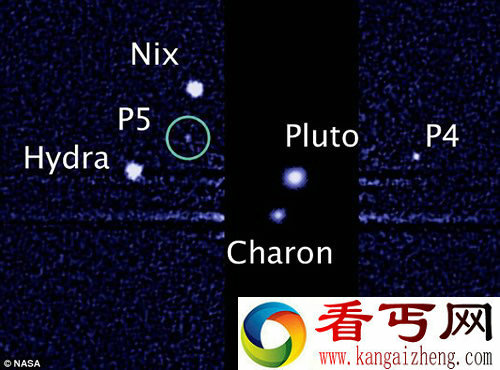 哈勃望远镜发现冥王星最小的卫星 总数达到5颗