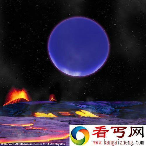 想象一下地球四倍大的月亮升起