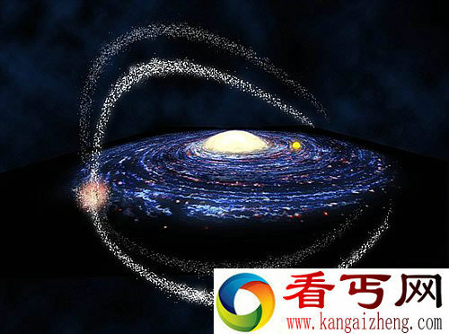 银河系“饿了” 惊人的速度吞噬邻近的矮星
