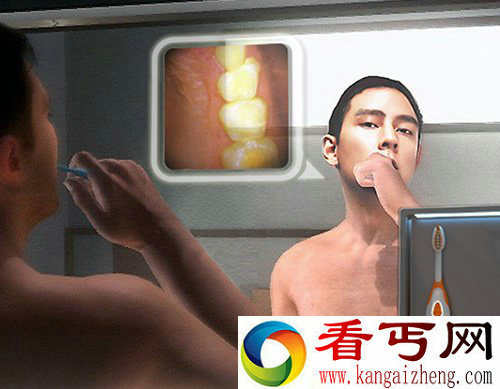 Tooth Guardian 内置摄像头的牙刷