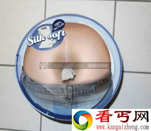 超级变态的卫生间纸筒有点恶心:从屁股出纸