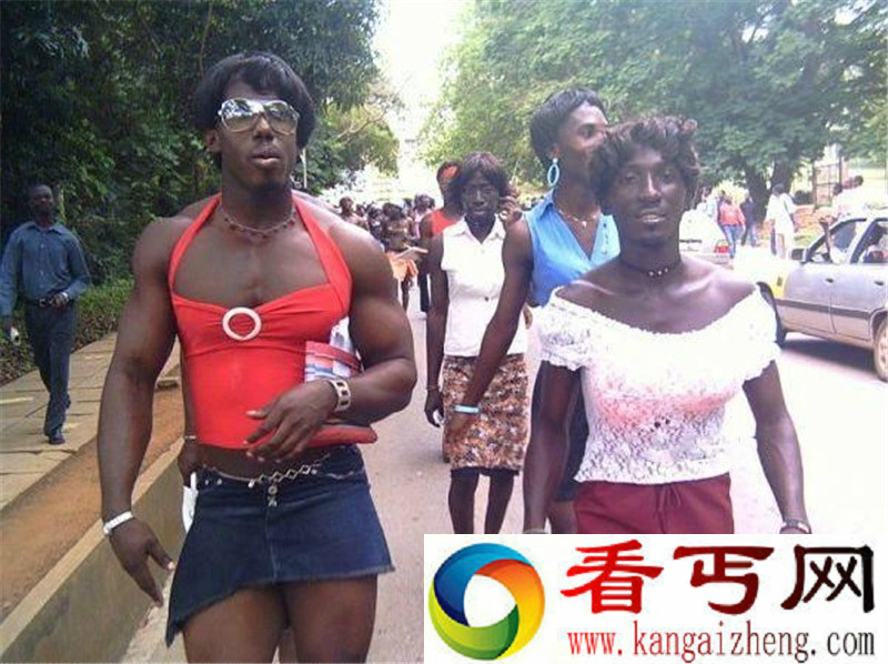 瞠目咋舌！看了令人想吐的非洲人妖