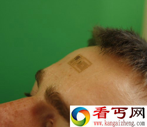 集成电路直接贴在皮肤上