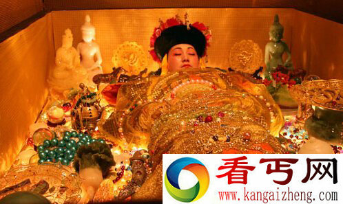 慈禧陵建筑豪华随葬的珠宝更为珍贵
