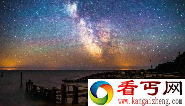 [图文]绚丽的银河系星空图片