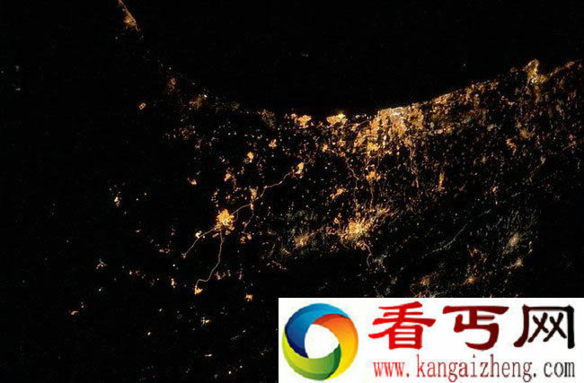 [图文]太空航拍以色列和加沙的战火冲突