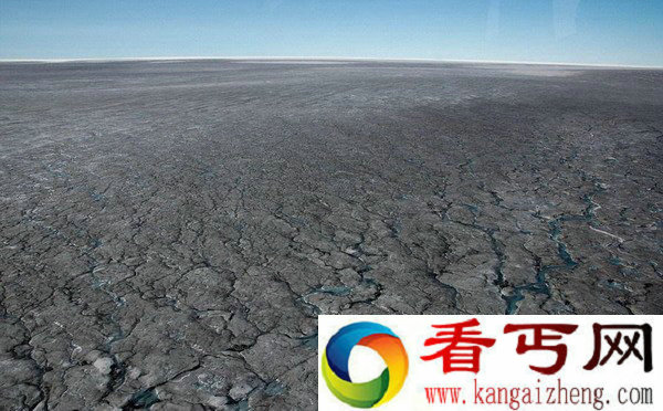 [图文]发现格陵兰岛出现了黑冰