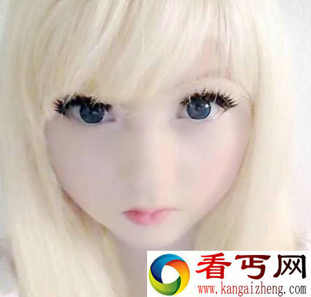 [图文]最接近玩偶面孔的娃娃少女