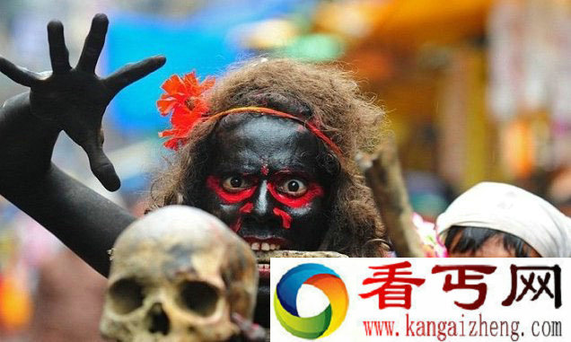 [图文]妖魔鬼怪横行的印度教湿婆神节