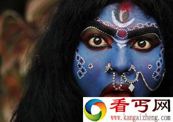 [图文]妖魔鬼怪横行的印度教湿婆神节