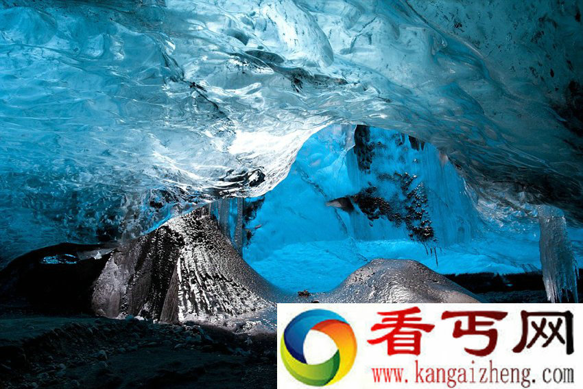 [图文]冰岛神奇的水晶冰穴