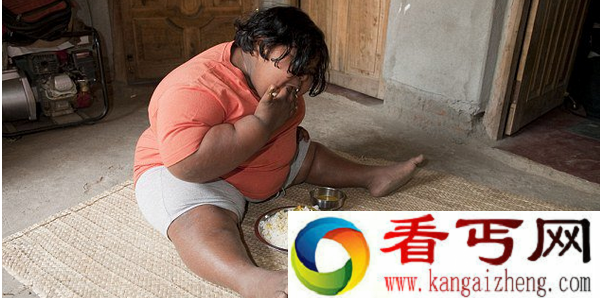 印度女孩苏曼可敦食量惊人体重超同龄人5倍
