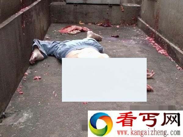 從15F一躍而下自殺,粉身碎骨 胆小的不要看了