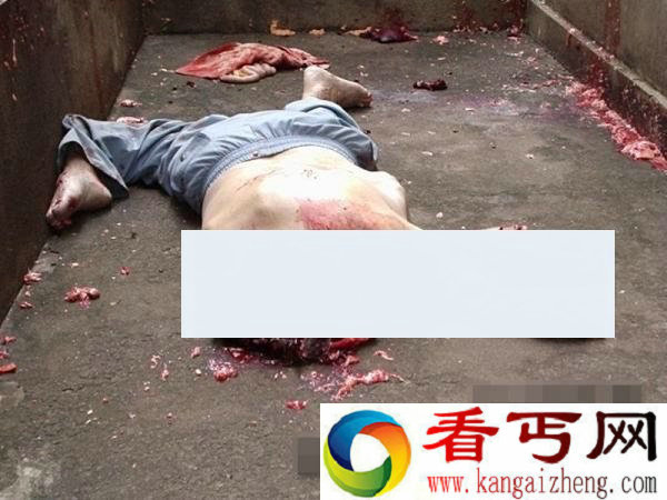 從15F一躍而下自殺,粉身碎骨 胆小的不要看了