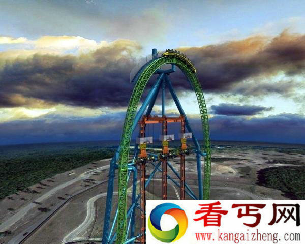  全球最高跳楼机 Six Flag’s Zumanjaro: Drop of Doom