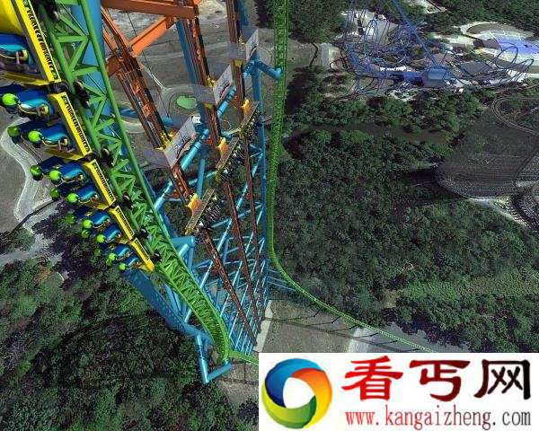  全球最高跳楼机 Six Flag’s Zumanjaro: Drop of Doom