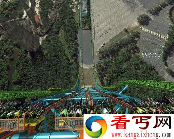  全球最高跳楼机 Six Flag’s Zumanjaro: Drop of Doom
