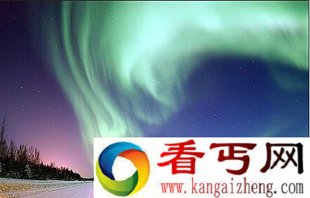 美轮美奂之从太空看极光