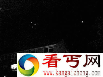 英小镇出现5只UFO 移动古怪没发半点声音