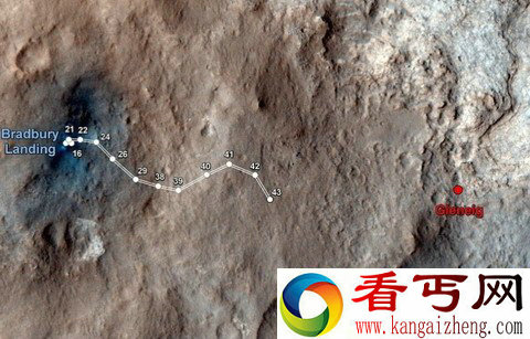 好奇号在火星发现金字塔石头