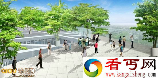 台湾计划建造超高层空中花园 台中台湾塔的效果图