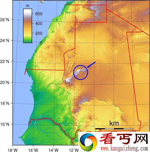 撒哈拉之眼具体位置