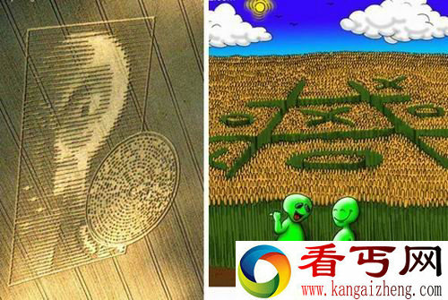 四个世纪的麦田怪圈之谜 神秘外星人曾光顾地球?