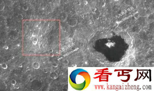 曝光中国嫦娥二号拍到月球上罕见巨型飞船