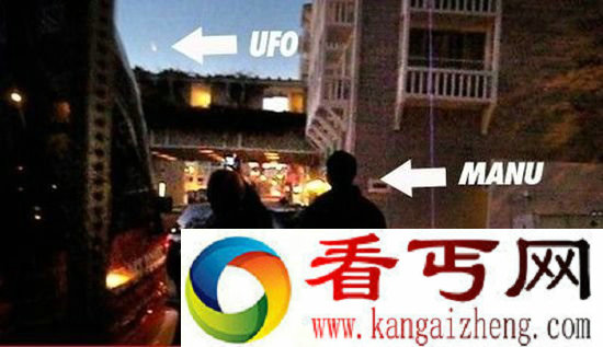 NBA球星吉诺比利目击UFO 球迷上传视频证实