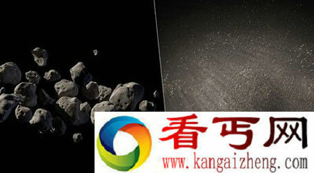 意外发现小行星也有可能是石头心的尘埃团
