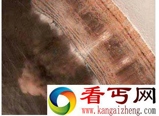 火星北极表面出现壮观的＂雪崩现象＂