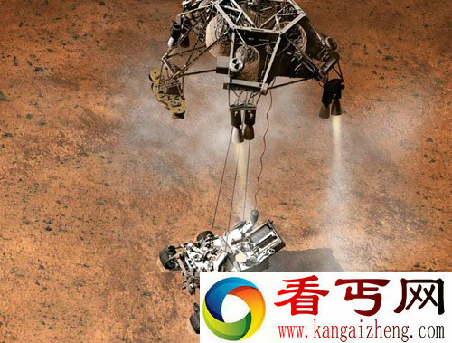 美国"好奇"号登陆火星 俨然地球人的UFO探险者