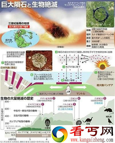 日本声称有2亿年前巨大陨石撞击地球证据 这或导致了生物灭绝