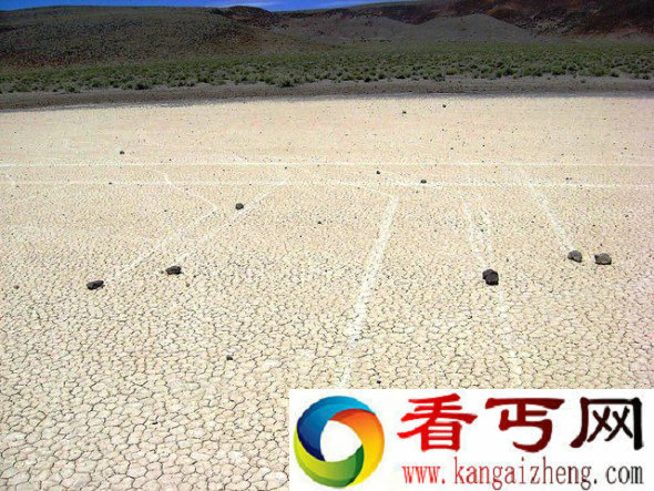 [多图]美国死亡谷石块自行漂移之谜有新解