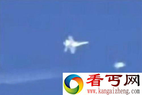 [图文]英国媒体曝光美国一架F-18战斗机追击UFO