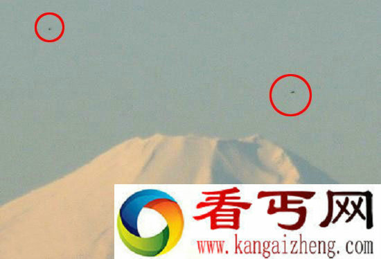 [图文]日本富士山出现不明飞行舰队