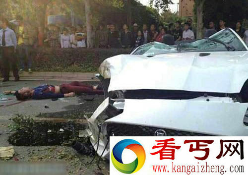 昆明&quot;飙车党&quot;一路狂飙车毁人亡 惨烈现场图集