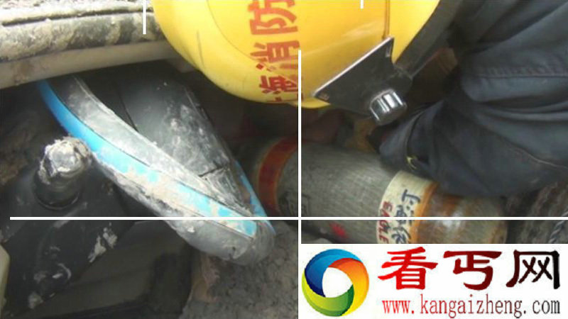 渣土车压扁小轿车 父母双亡前紧紧护住儿子