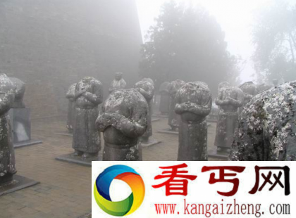 武则天乾陵陵墓之谜石像的头怎么不见了？